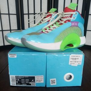 Jordan 35 Jayson Tatum WIP Basketball Shoes Sz 7.5Mens/9 Women Lots of Life Left